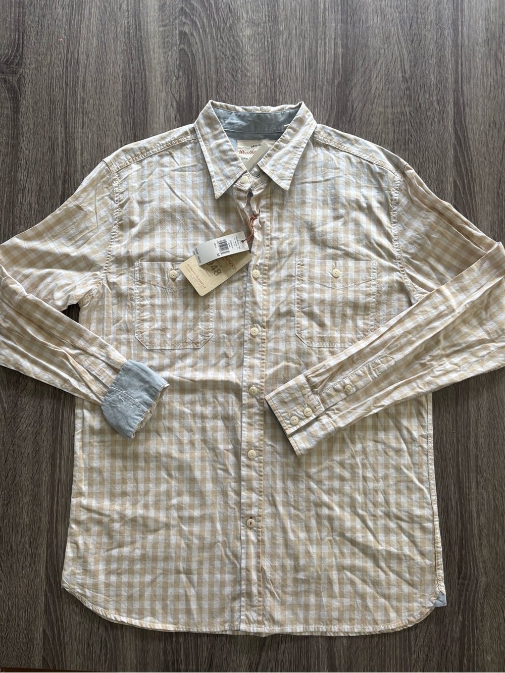 NEW! Original Weatherproof Vintage button down shirt